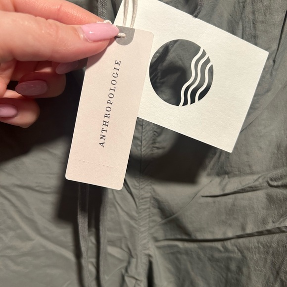 Anthropologie Gray Cargo Pants - Picture 3 of 5